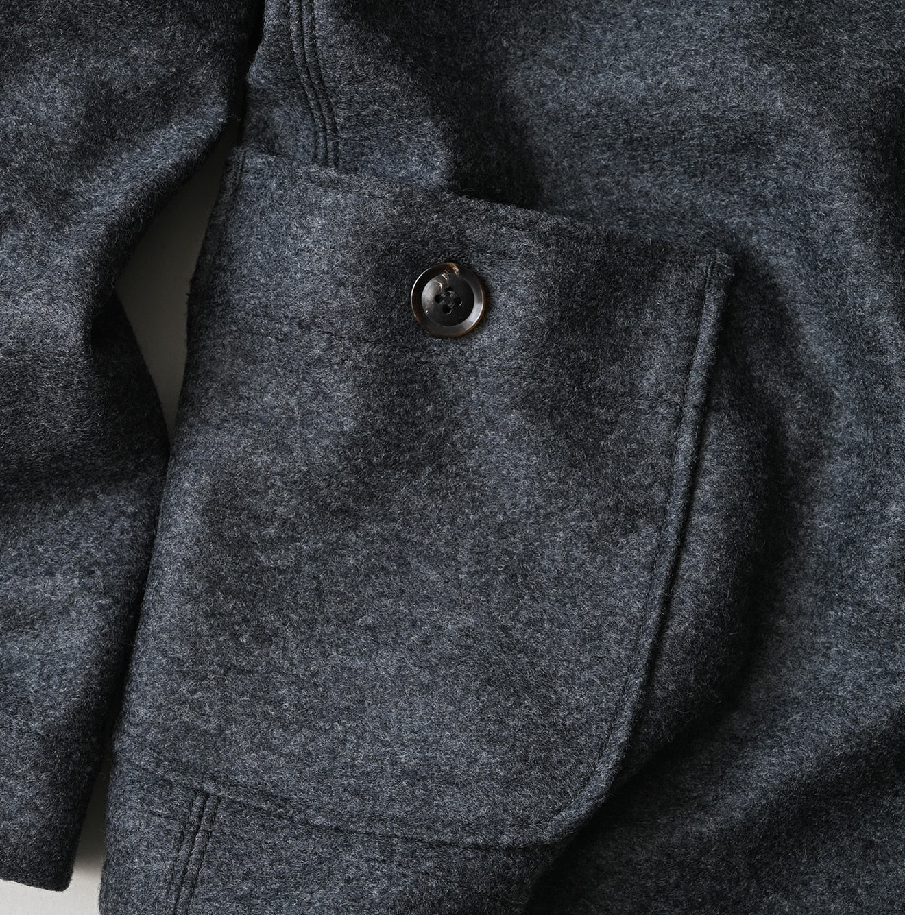 45R Jersey Flannel 908 Jacket (Gray top-dyed)