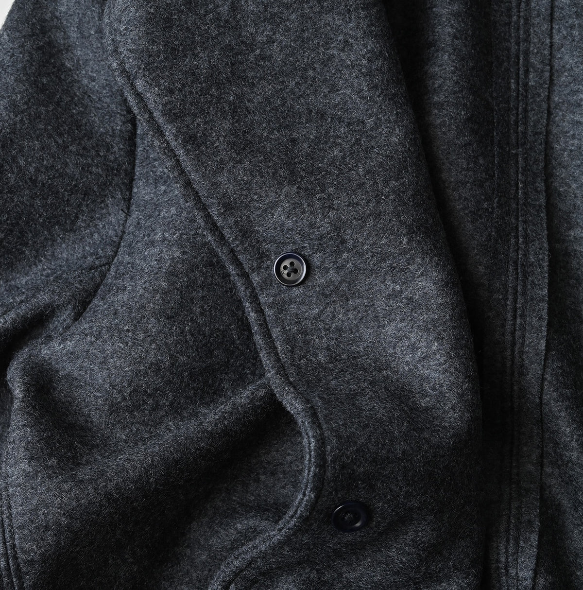 45R Jersey Flannel 908 Jacket (Gray top-dyed)