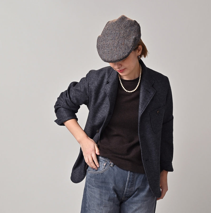 45R Jersey Flannel 908 Jacket (Gray top-dyed)