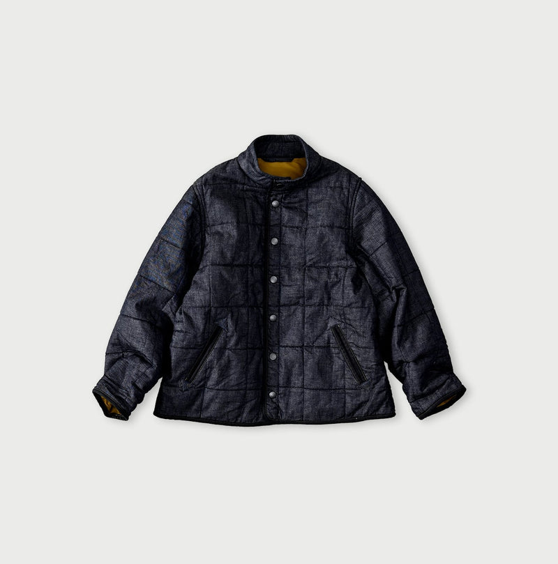 45R Indigo 45-petit Denim 908 Quilt Blouson Nou
