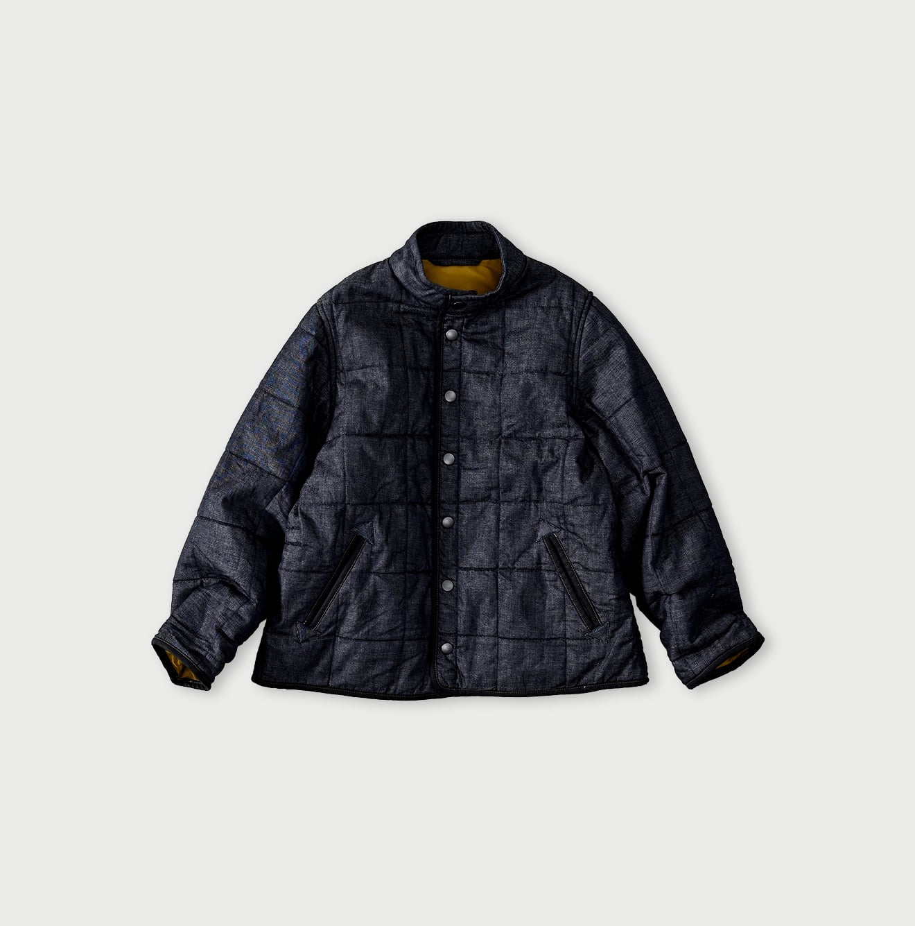 45R Indigo 45-petit Denim 908 Quilt Blouson Nou