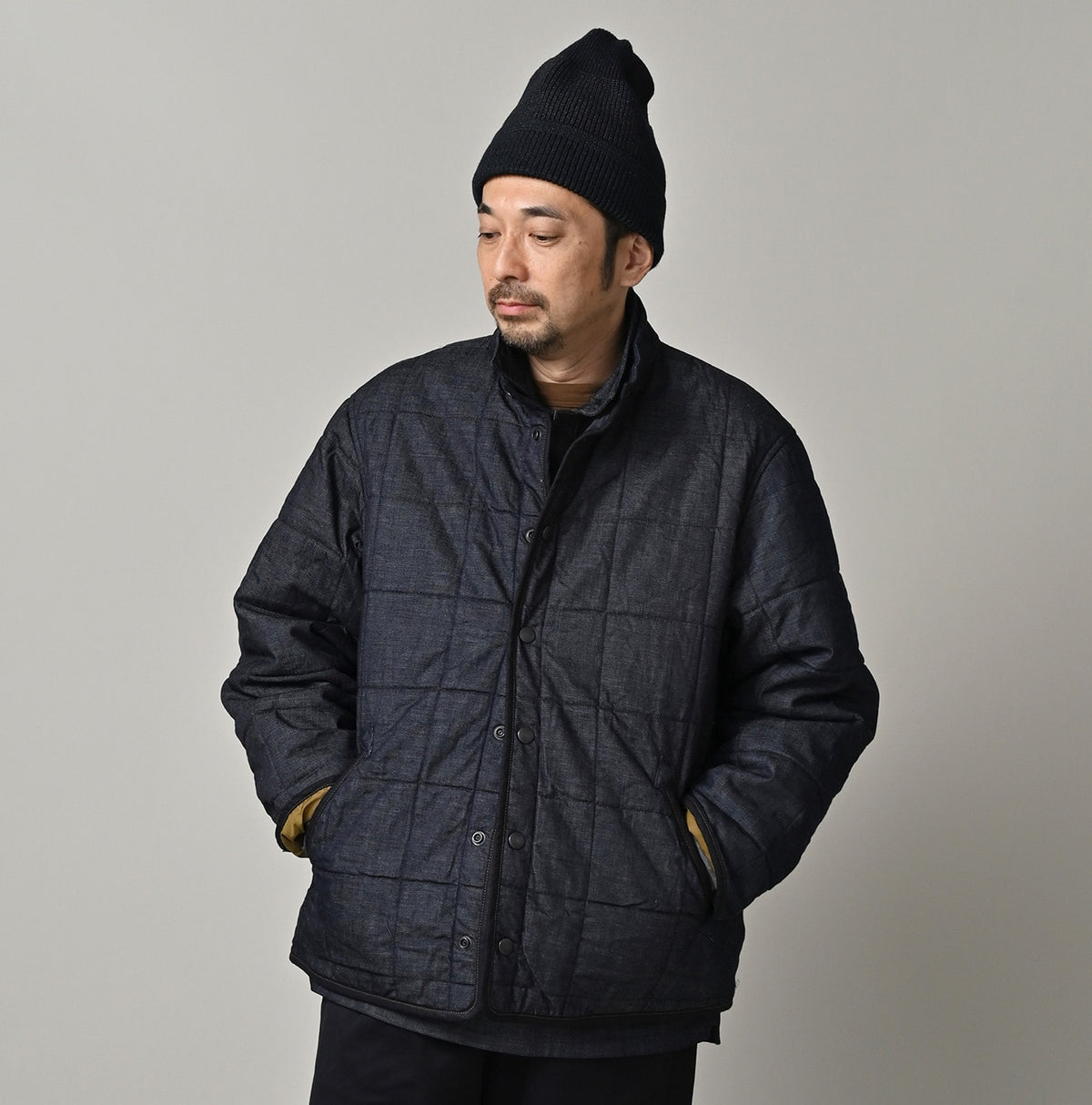 45R Indigo 45-petit Denim 908 Quilt Blouson Nou