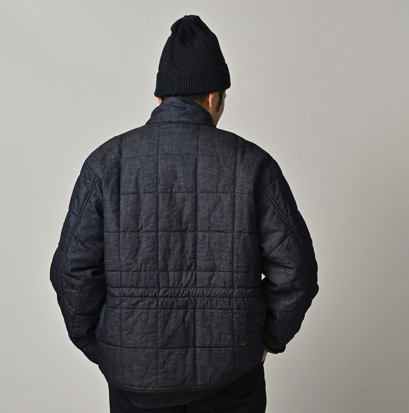 45R Indigo 45-petit Denim 908 Quilt Blouson Nou
