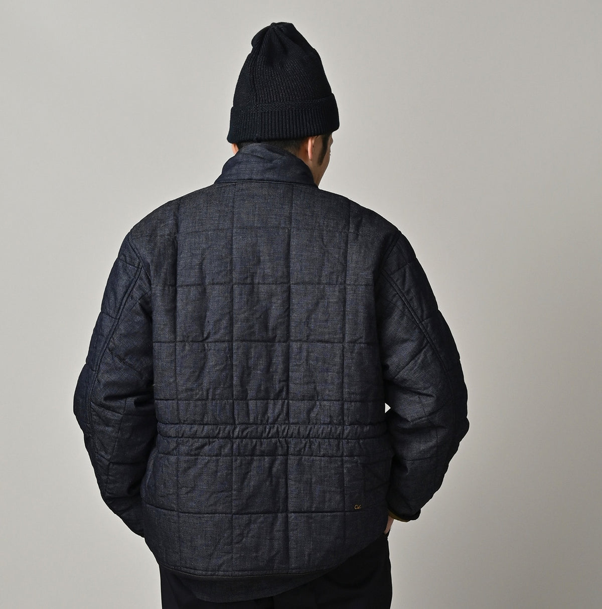 45R Indigo 45-petit Denim 908 Quilt Blouson Nou