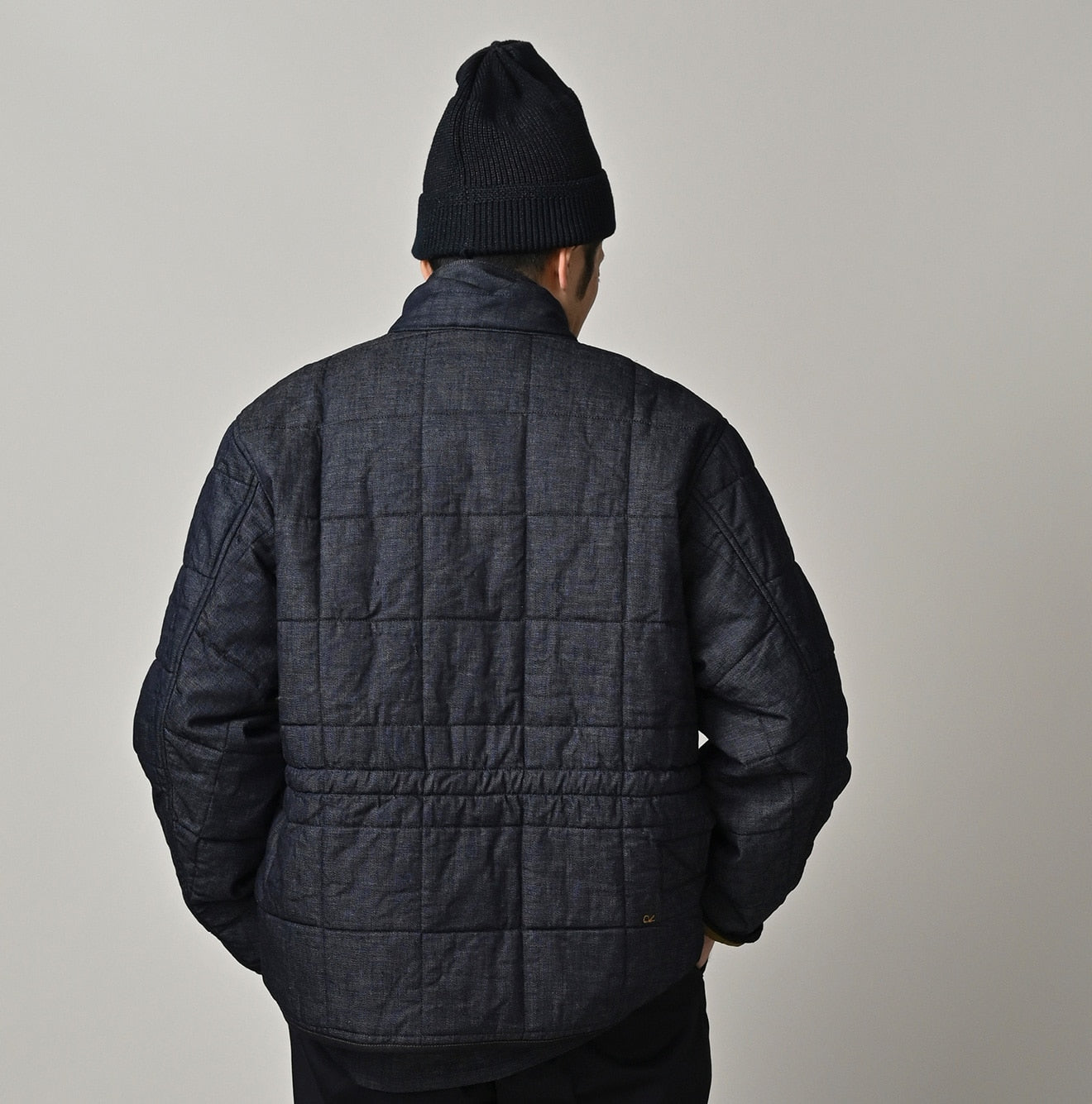 45R Indigo 45-petit Denim 908 Quilt Blouson Nou