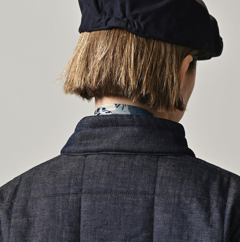 45R Indigo 45-petit Denim 908 Quilt Blouson Nou