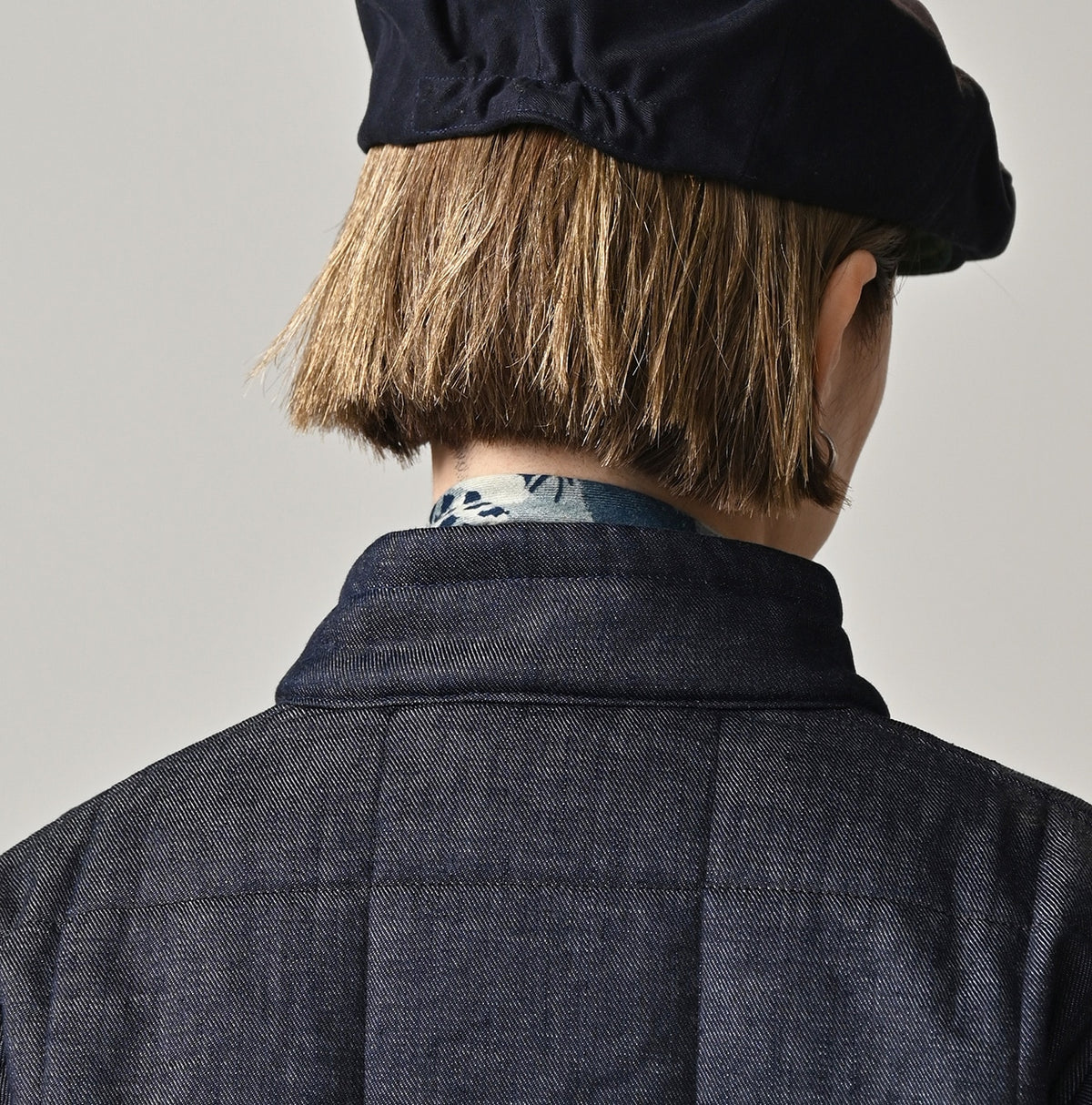 45R Indigo 45-petit Denim 908 Quilt Blouson Nou