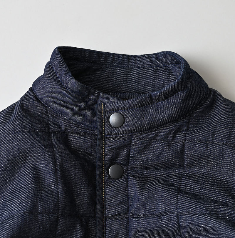 45R Indigo 45-petit Denim 908 Quilt Blouson Nou