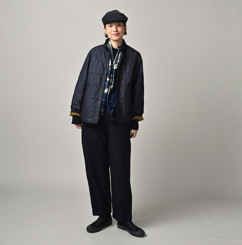 45R Indigo 45-petit Denim 908 Quilt Blouson Nou