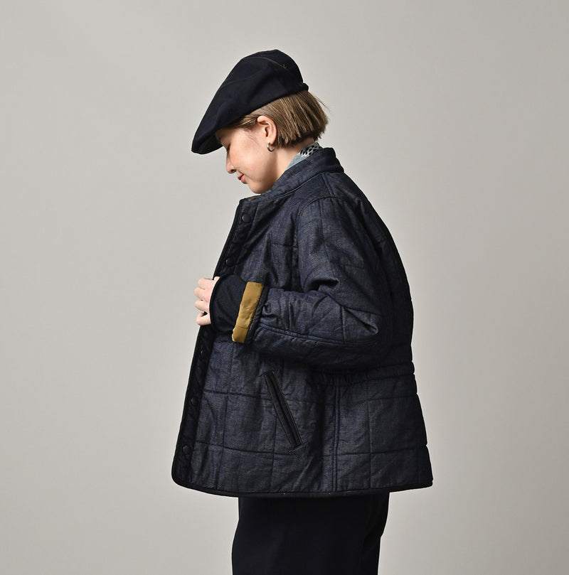 45R Indigo 45-petit Denim 908 Quilt Blouson Nou