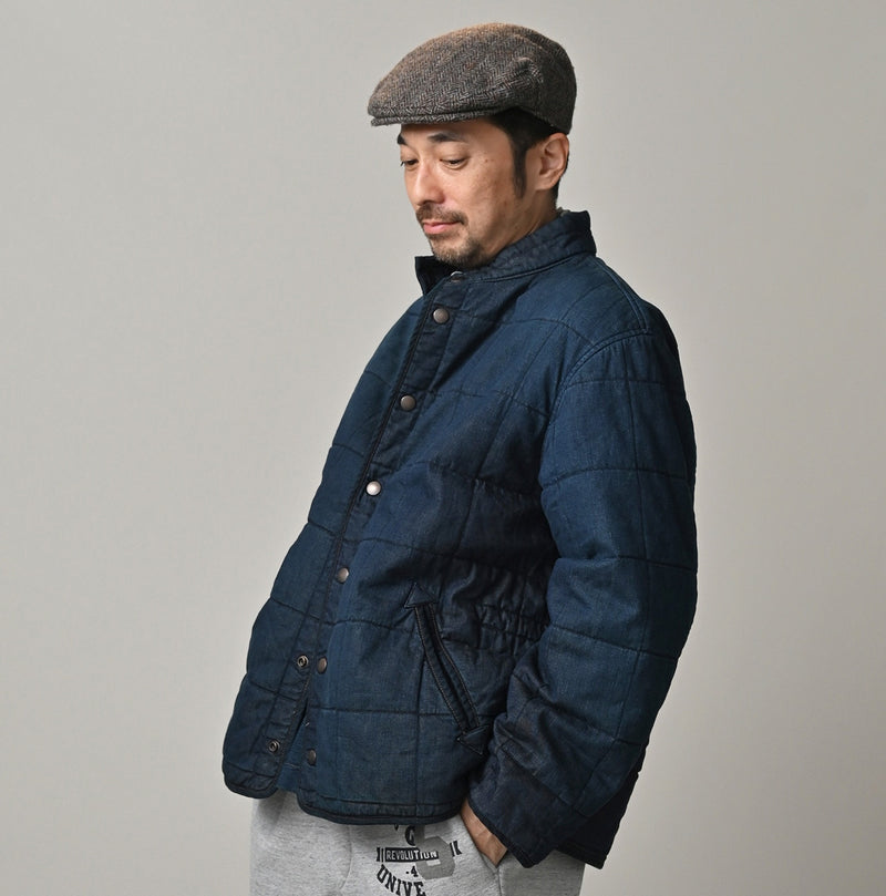 45R Indigo 45-petit Denim 908 Quilt Blouson Zyu