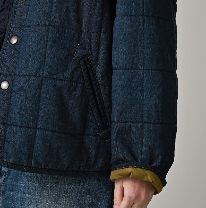 45R Indigo 45-petit Denim 908 Quilt Blouson Zyu