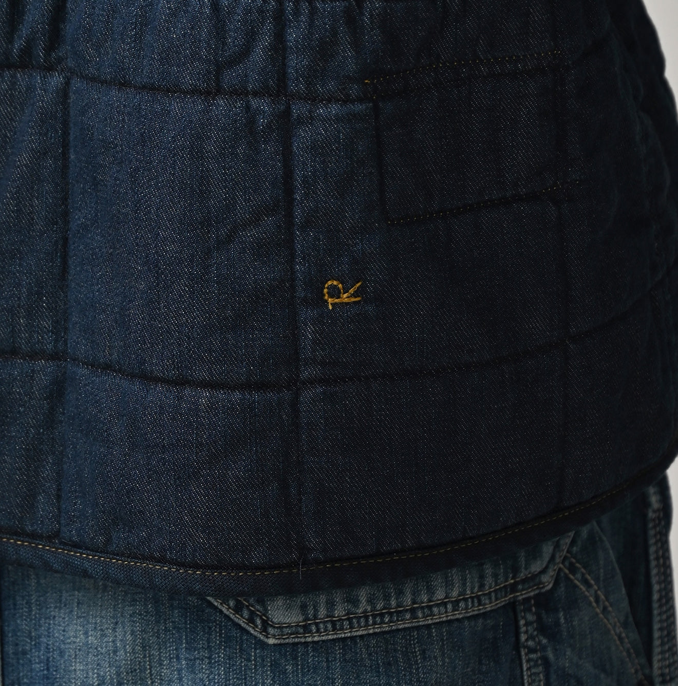 45R Indigo 45-petit Denim 908 Quilt Blouson Zyu