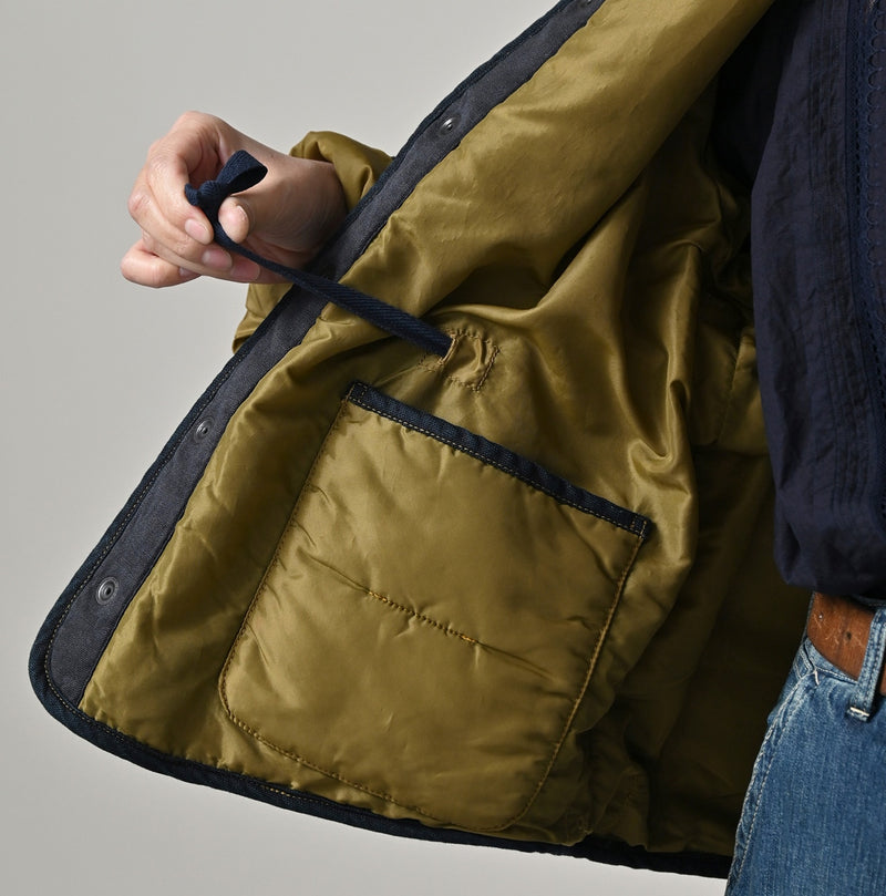 45R Indigo 45-petit Denim 908 Quilt Blouson Zyu