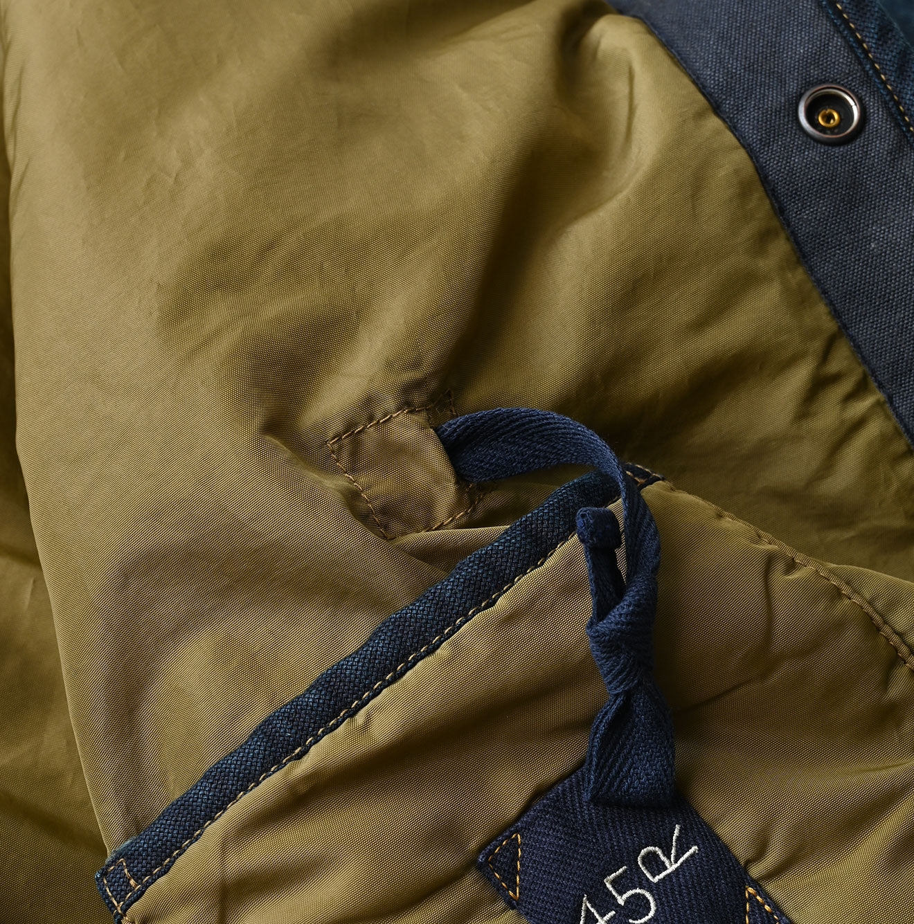 45R Indigo 45-petit Denim 908 Quilt Blouson Zyu