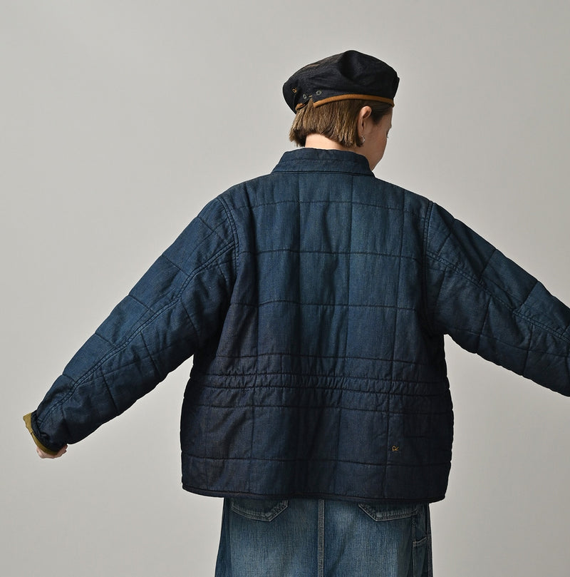 45R Indigo 45-petit Denim 908 Quilt Blouson Zyu