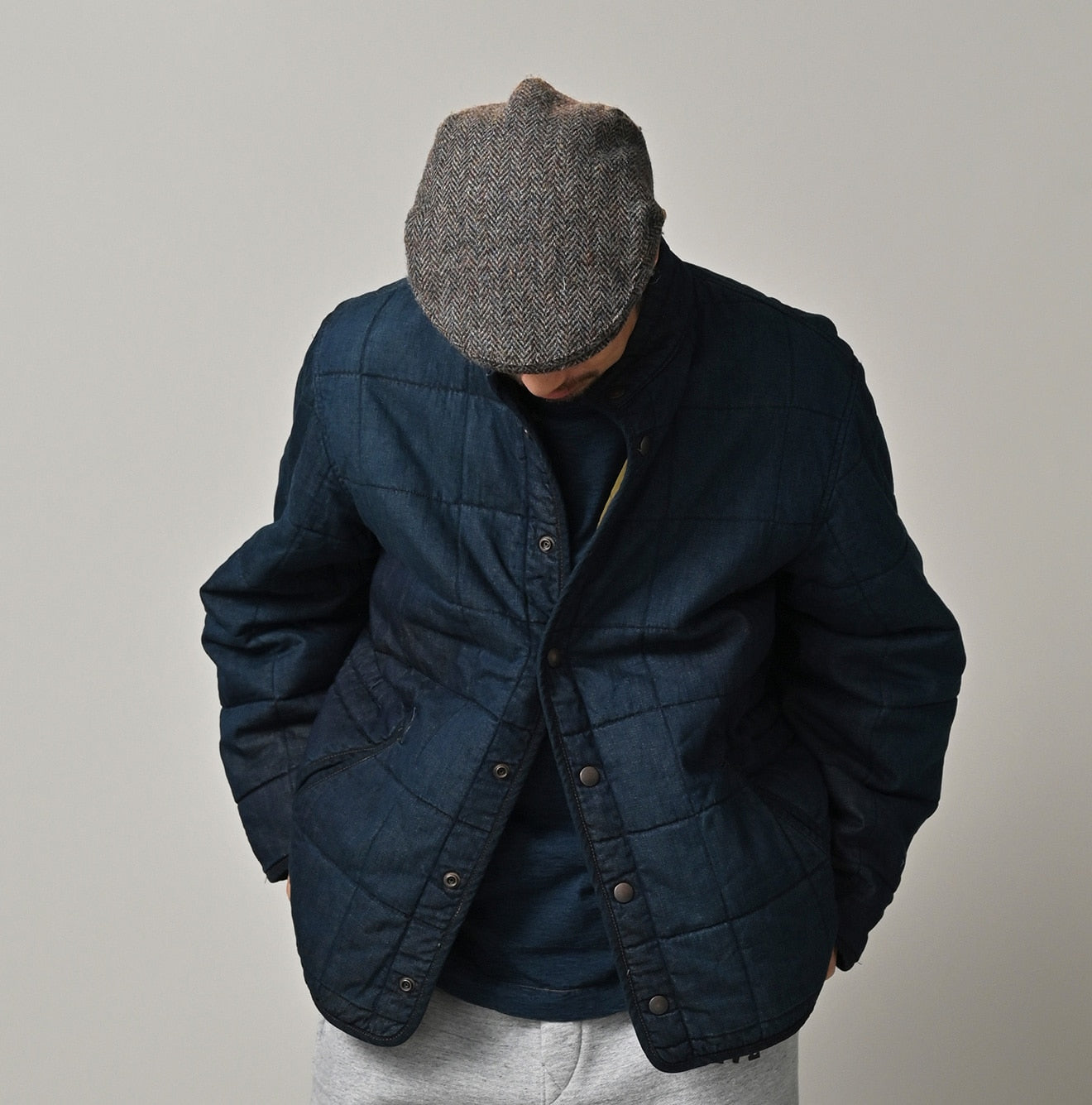 45R Indigo 45-petit Denim 908 Quilt Blouson Zyu
