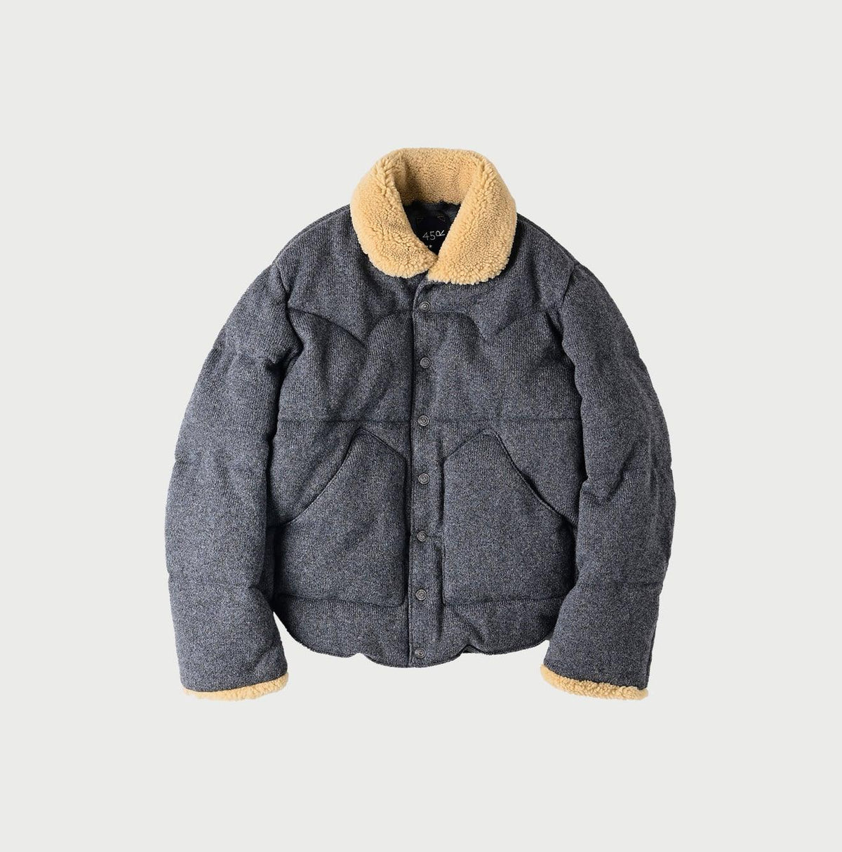 Cashmere Jersey Flannel 908 Blouson - 45R by 45rpm studio