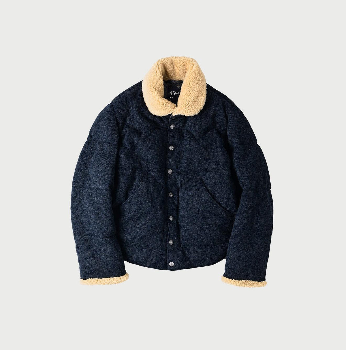 Cashmere Jersey Flannel 908 Blouson - 45R by 45rpm studio