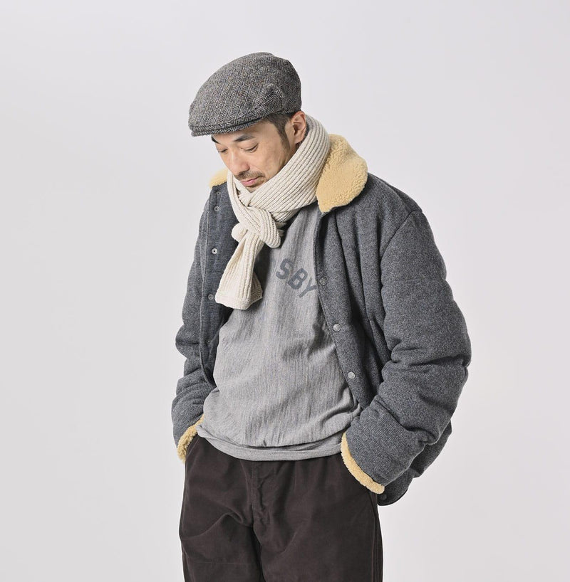 Cashmere Jersey Flannel 908 Blouson - 45R by 45rpm studio