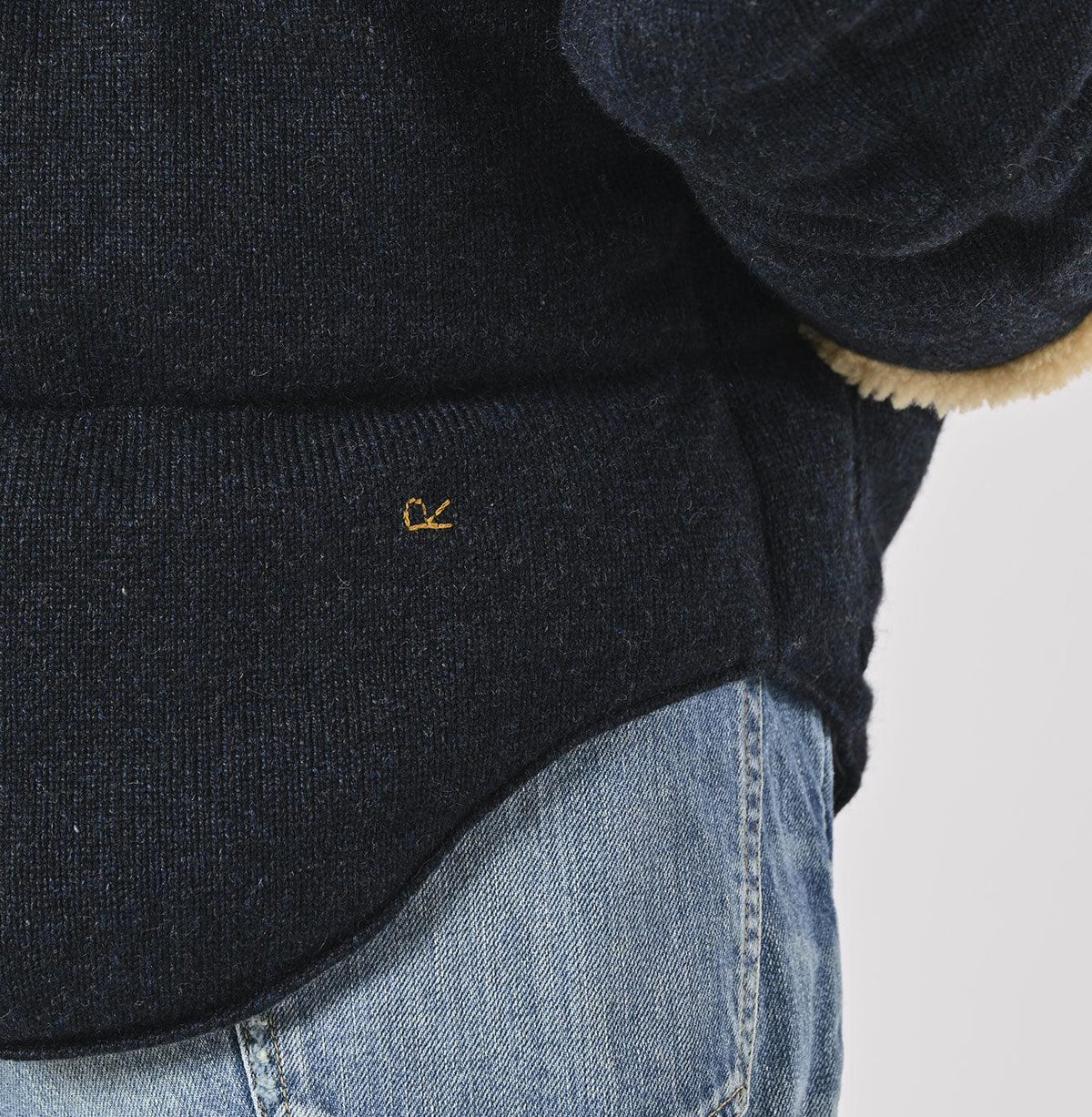 Cashmere Jersey Flannel 908 Blouson - 45R by 45rpm studio