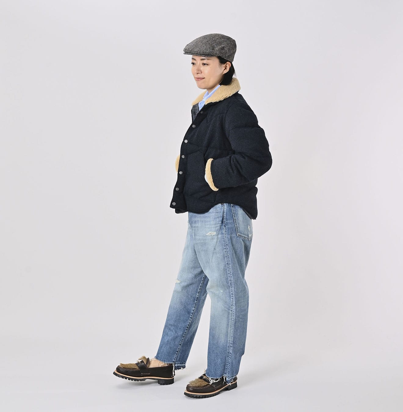 Cashmere Jersey Flannel 908 Blouson