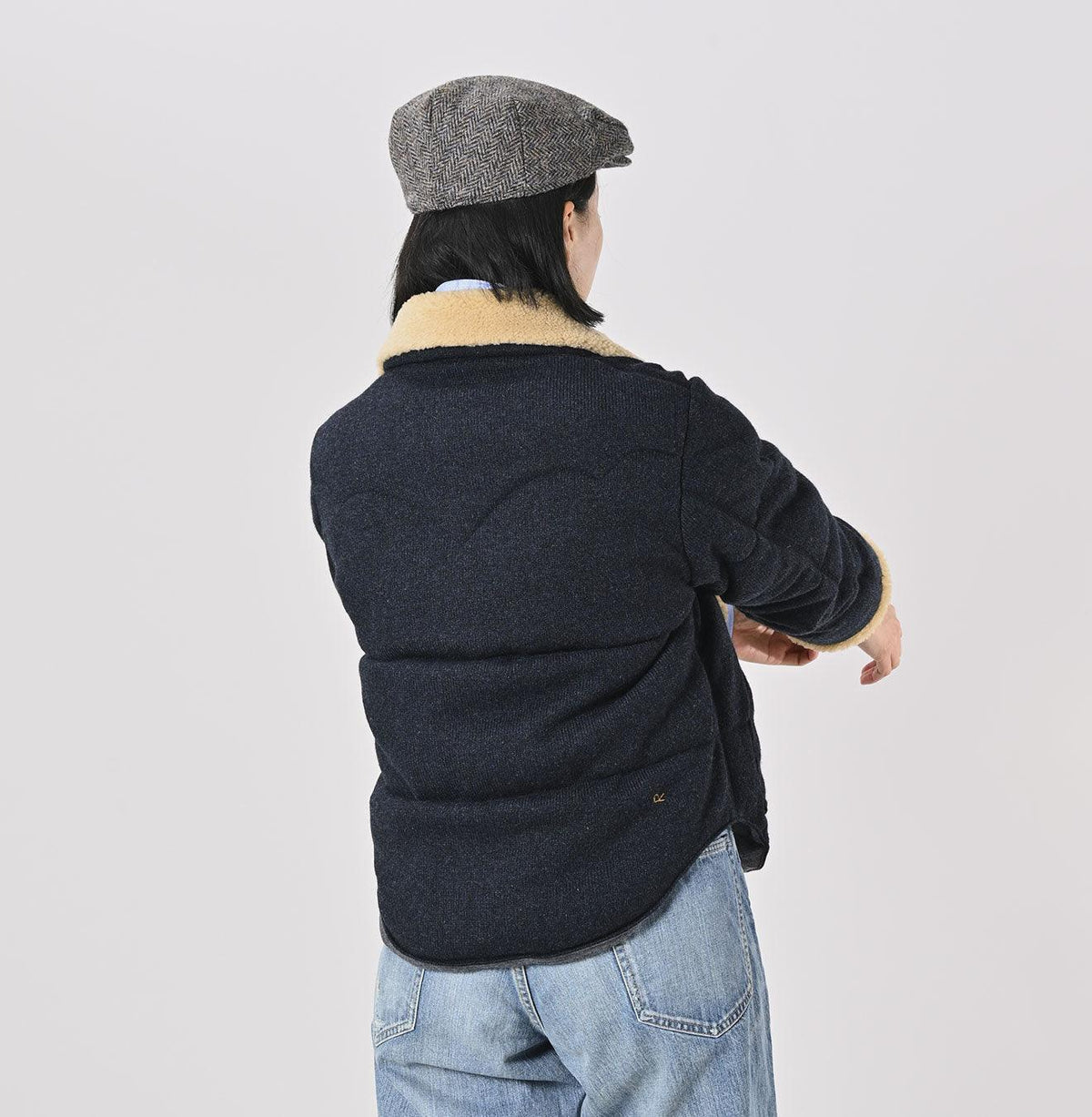 Cashmere Jersey Flannel 908 Blouson - 45R by 45rpm studio