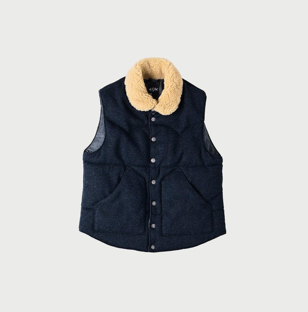 Cashmere Jersey Flannel 908 Vest - 45R by 45rpm studio