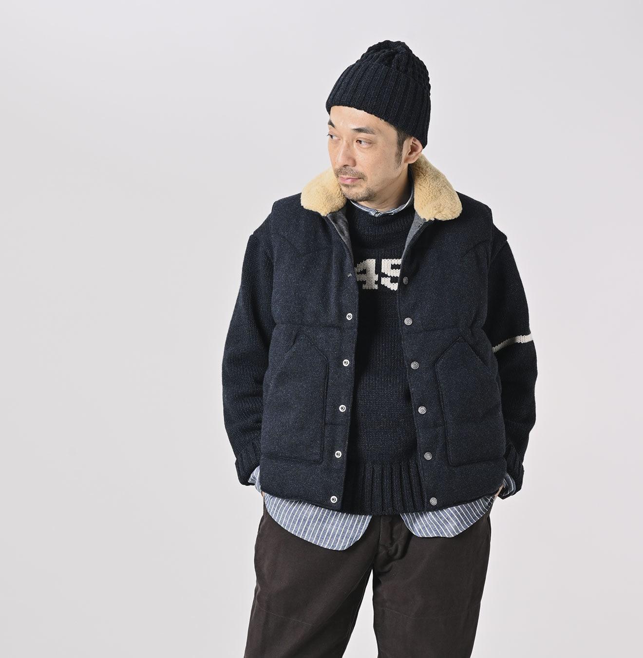 Cashmere Jersey Flannel 908 Vest - 45R by 45rpm studio - Image 8