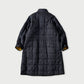 45R Indigo 45-petit Denim 908 Quilt Coat Nou