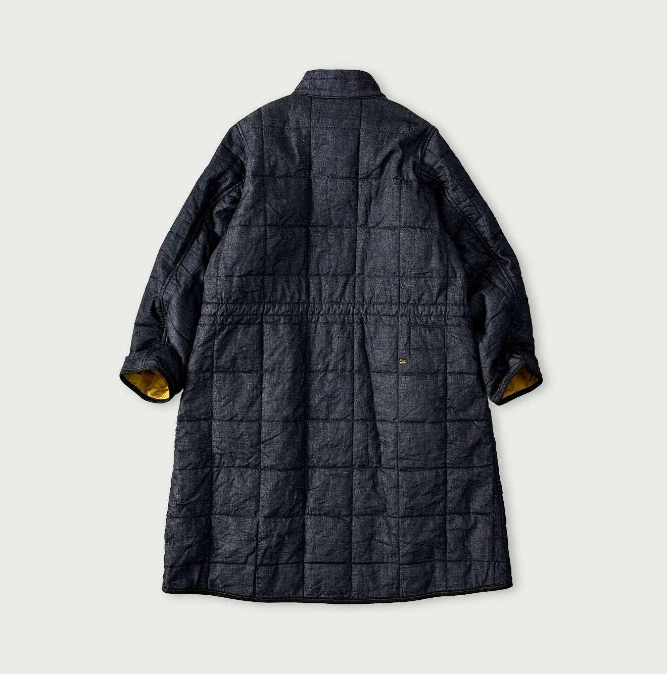 45R Indigo 45-petit Denim 908 Quilt Coat Nou