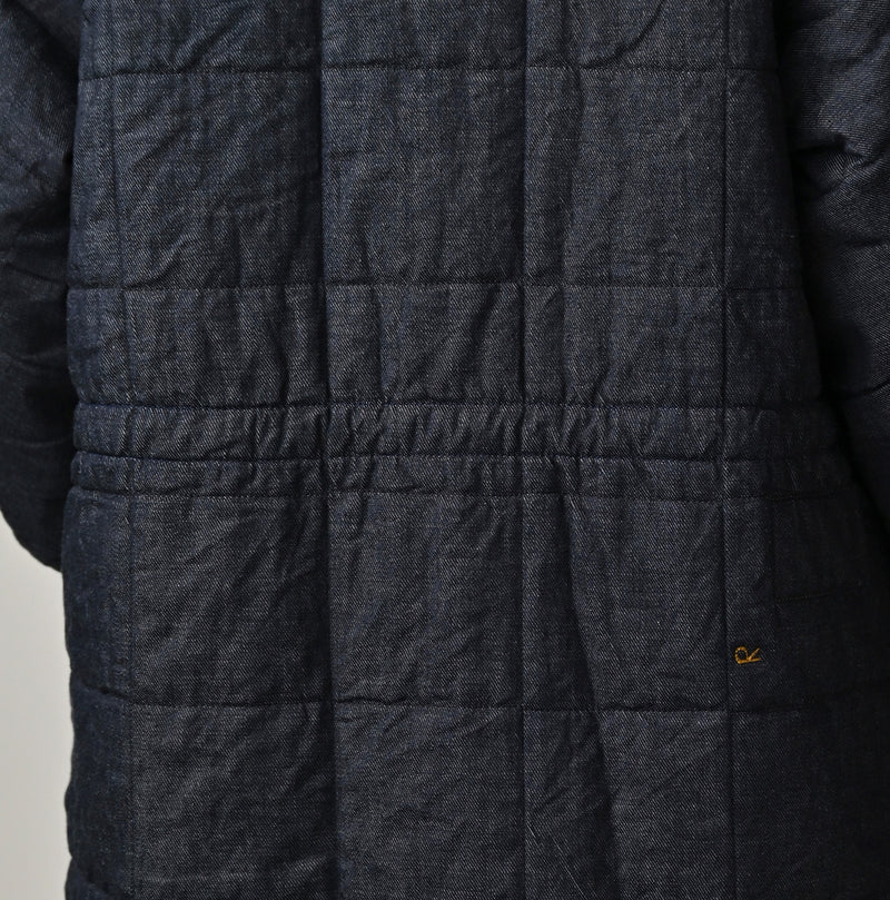 45R Indigo 45-petit Denim 908 Quilt Coat Nou