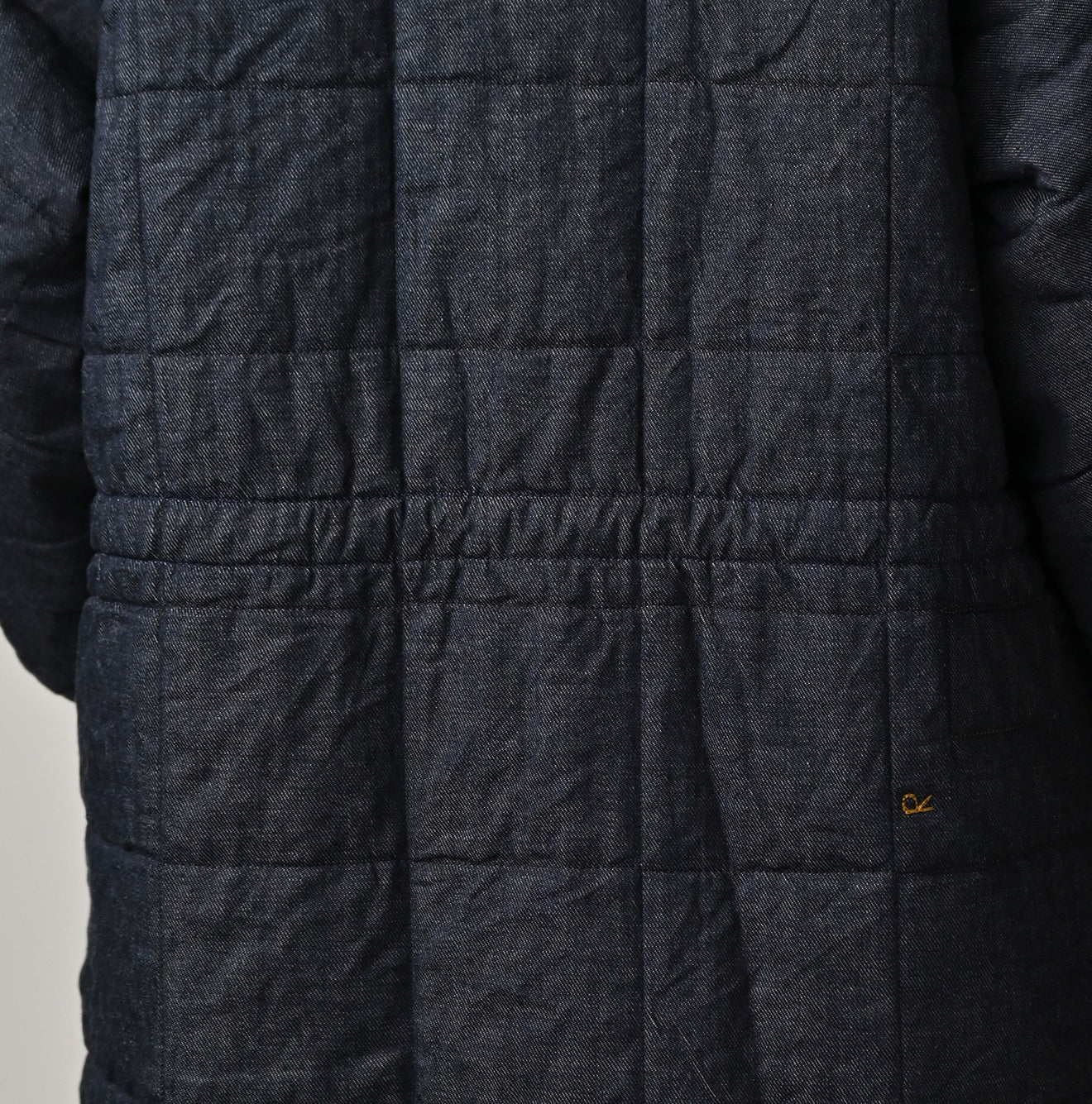 45R Indigo 45-petit Denim 908 Quilt Coat Nou