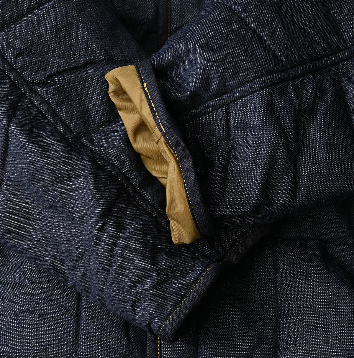 45R Indigo 45-petit Denim 908 Quilt Coat Nou