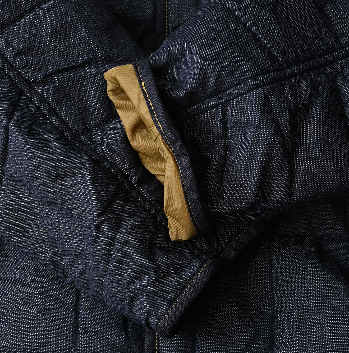 45R Indigo 45-petit Denim 908 Quilt Coat Nou