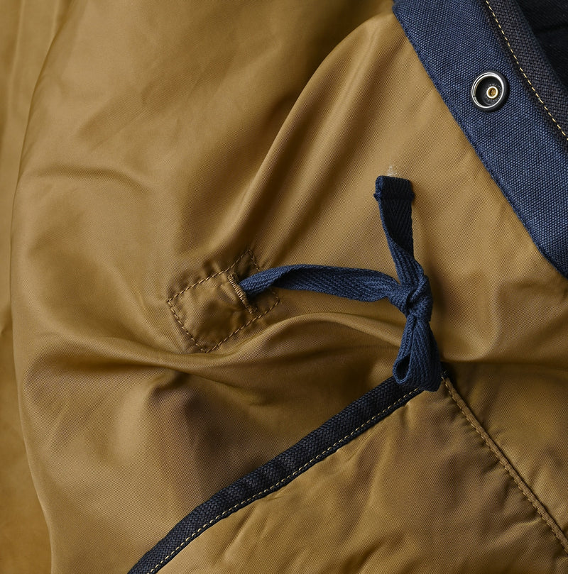 45R Indigo 45-petit Denim 908 Quilt Coat Nou