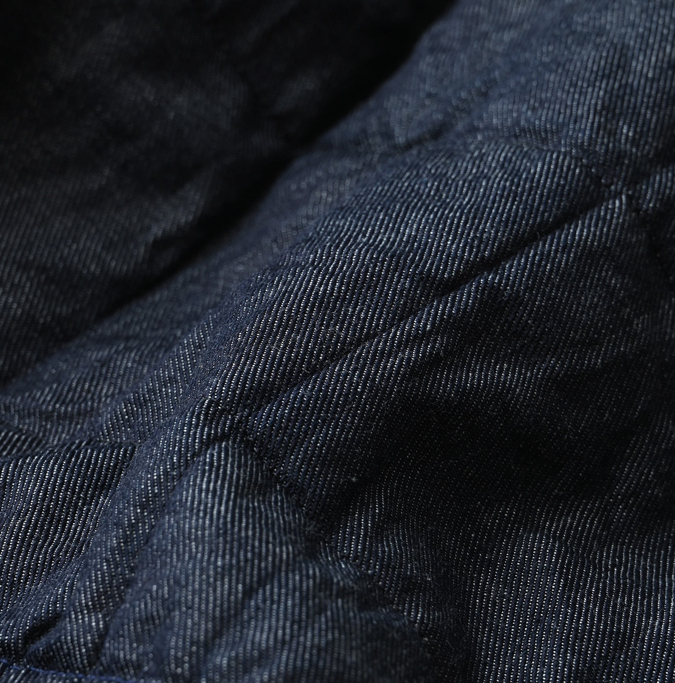 45R Indigo 45-petit Denim 908 Quilt Coat Nou