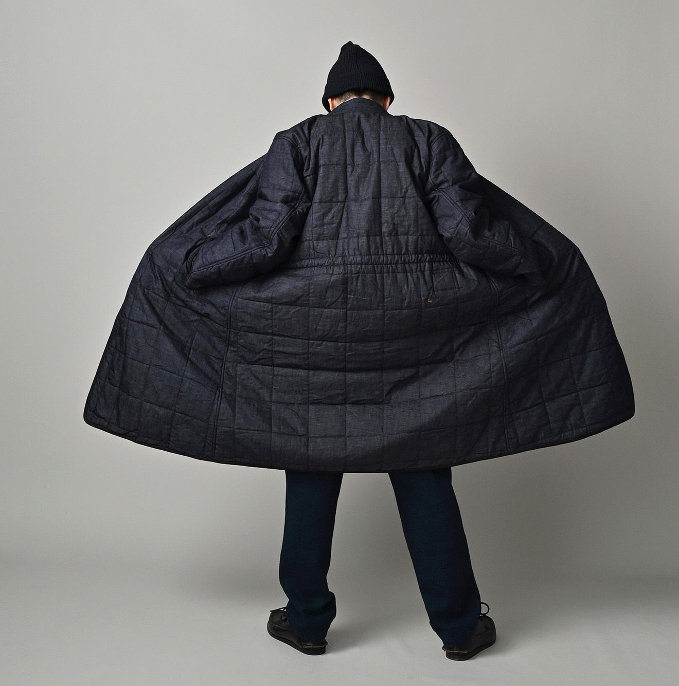 Indigo 45-petit Denim 908 Quilt Coat Nou | 45R Official Online
