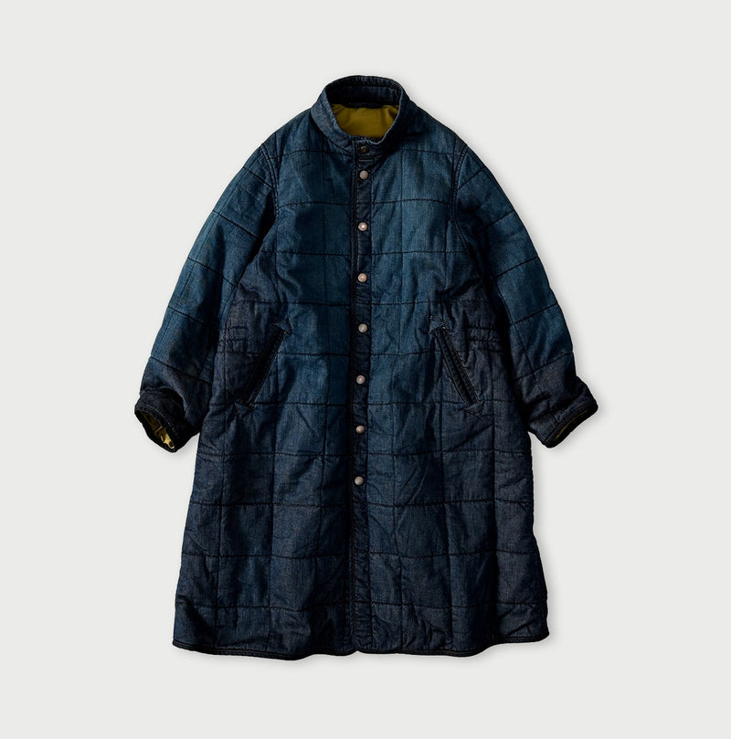 45R Indigo 45-petit Denim 908 Quilt Coat Zyu