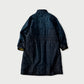 45R Indigo 45-petit Denim 908 Quilt Coat Zyu