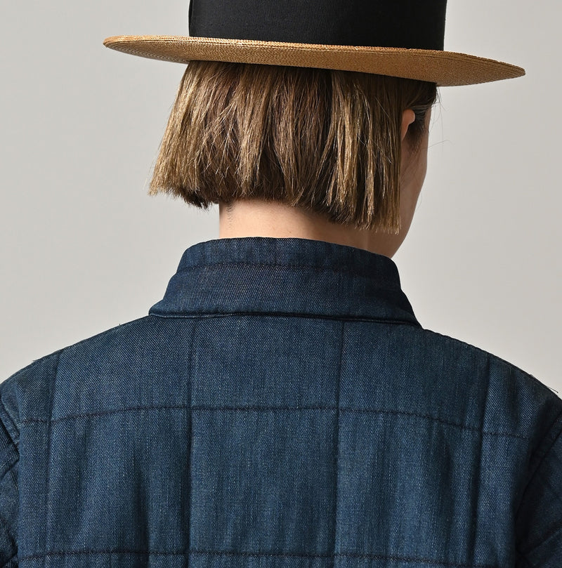 45R Indigo 45-petit Denim 908 Quilt Coat Zyu