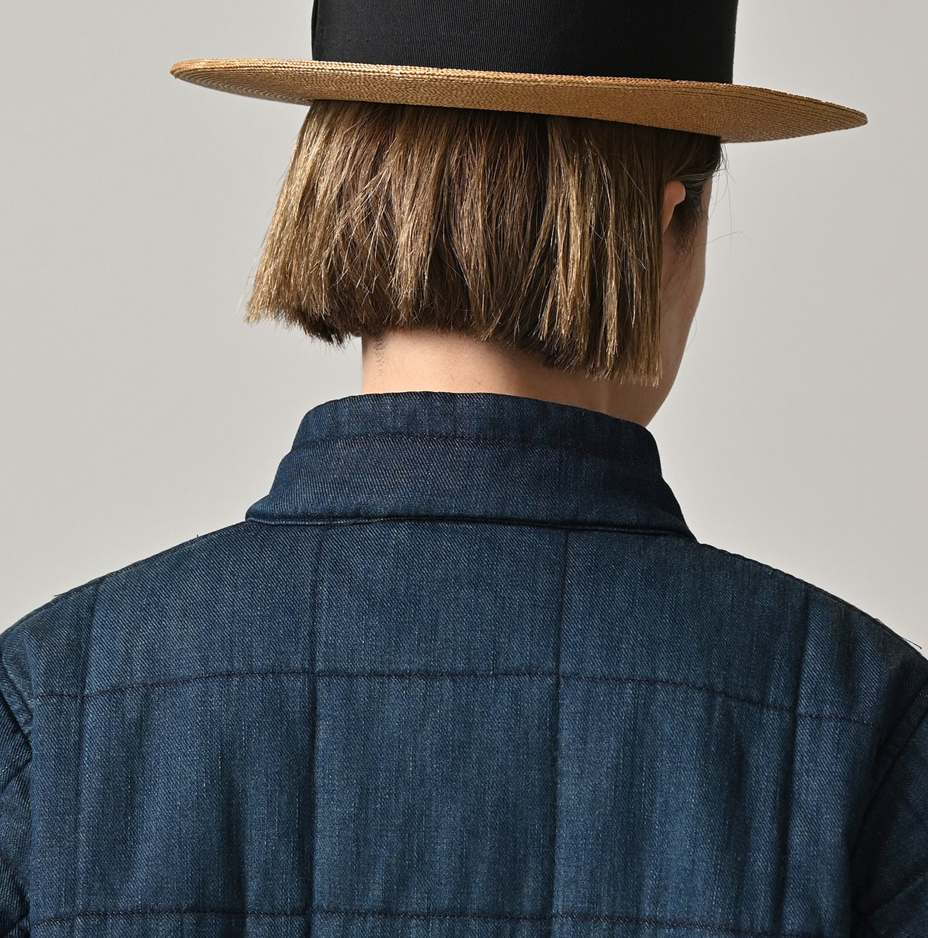 45R Indigo 45-petit Denim 908 Quilt Coat Zyu - Image 11