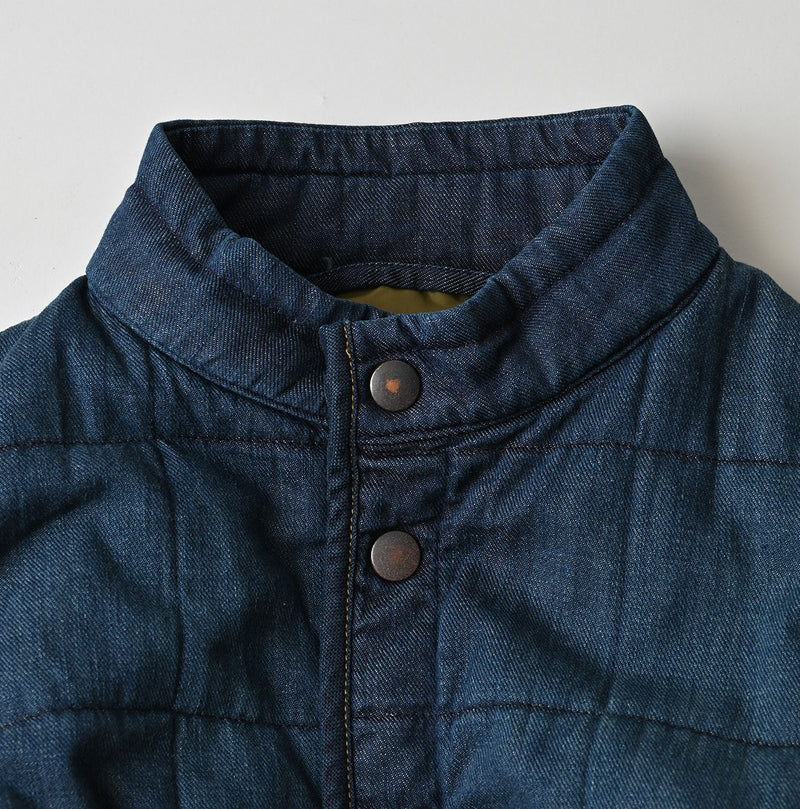 45R Indigo 45-petit Denim 908 Quilt Coat Zyu - Image 14