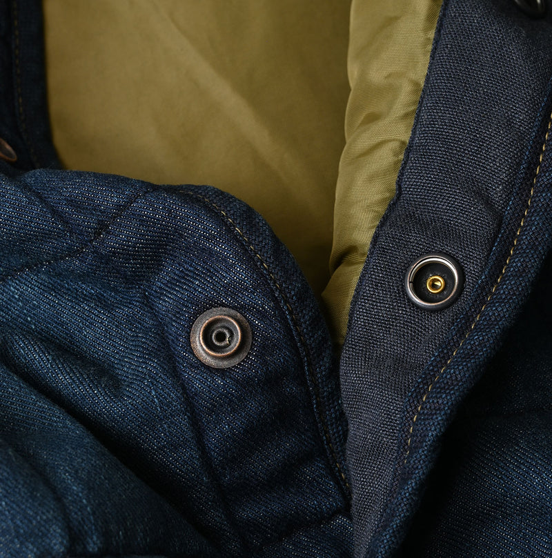 45R Indigo 45-petit Denim 908 Quilt Coat Zyu - Image 16