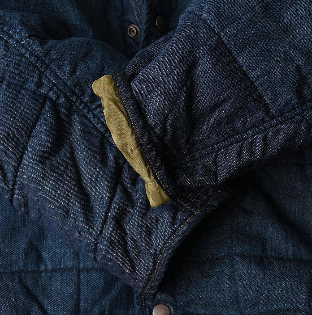 Indigo 45-petit Denim 908 Quilt Coat Zyu | 45R Official Online