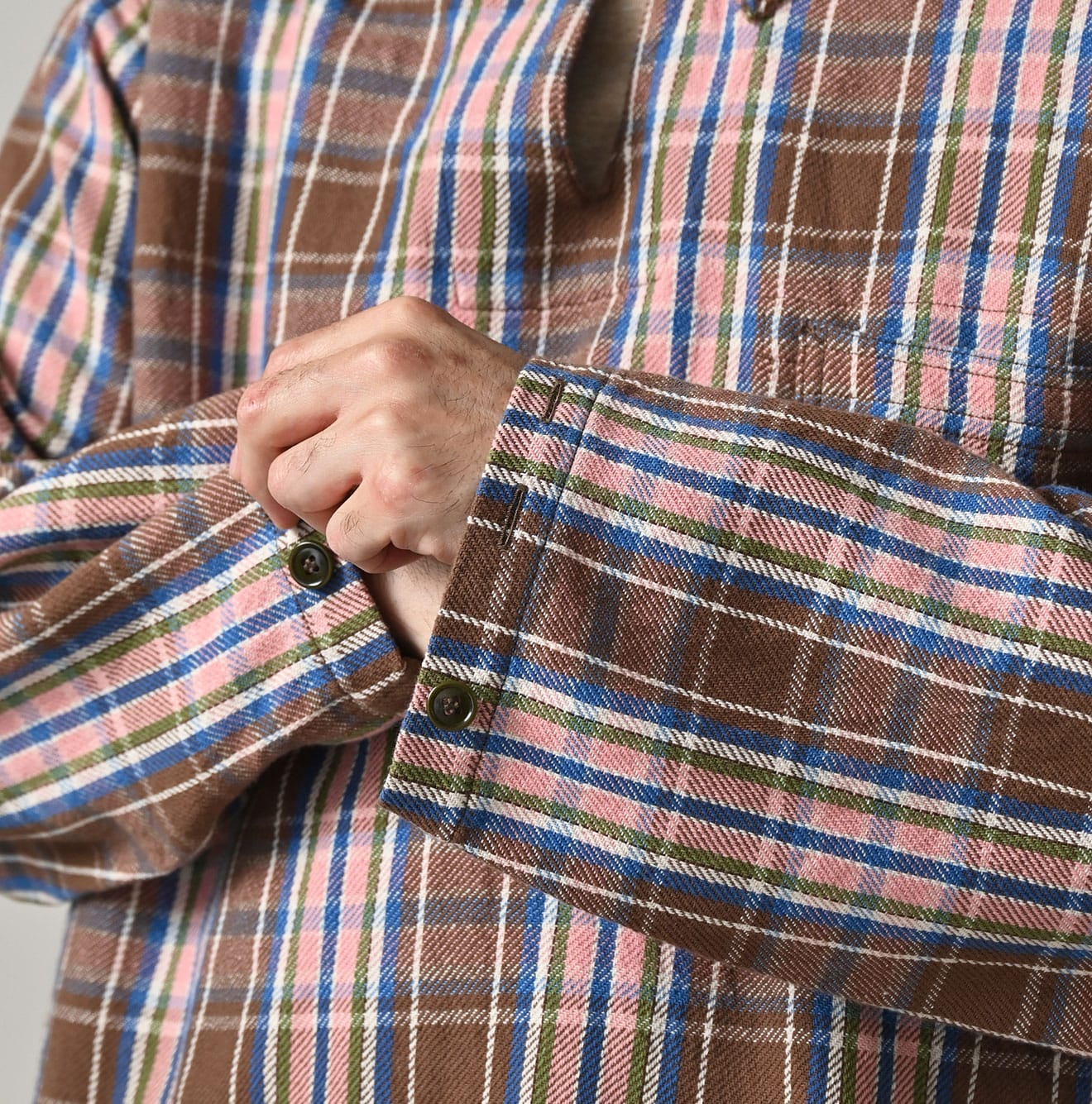 Zakkuri Flannel 908 Duffer Shirt - Image 17