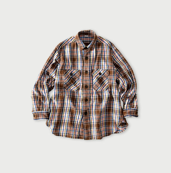 45R Zakkuri Flannel 908 Pullover Shirt