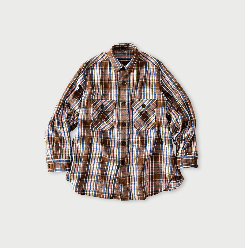 45R Zakkuri Flannel 908 Pullover Shirt - Image 3