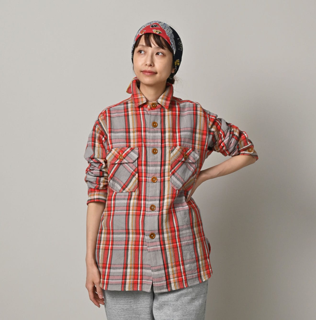 Zakkuri Flannel 908 Shirt | 45R Official Online Store – 45R GLOBAL
