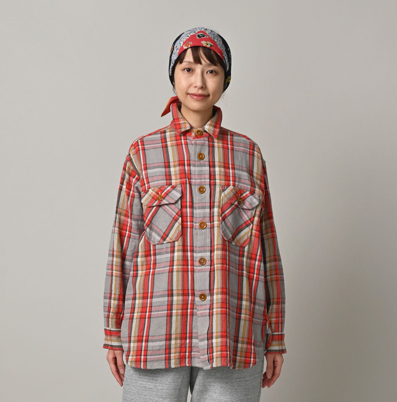 Zakkuri Flannel 908 Shirt | 45R Official Online Store – 45R GLOBAL